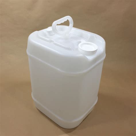 5 Gallon Rectangular Plastic Carboy- (NAMPAC-B305277) 70mm cap sold ...