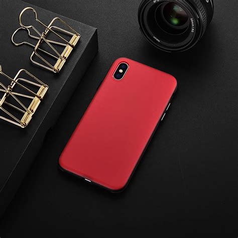 2018 New For Apple iPhone X 10 Case Luxury Red Glitter Slim Soft ...