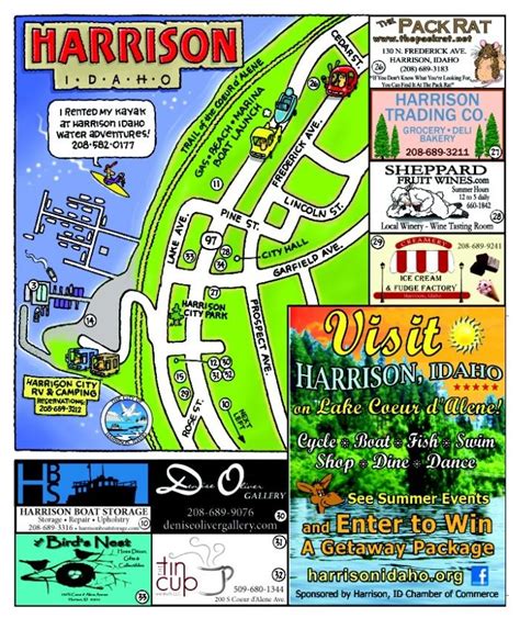 Harrison Idaho Water Adventures – Fun Map | Water adventure, Amazing adventures, Idaho