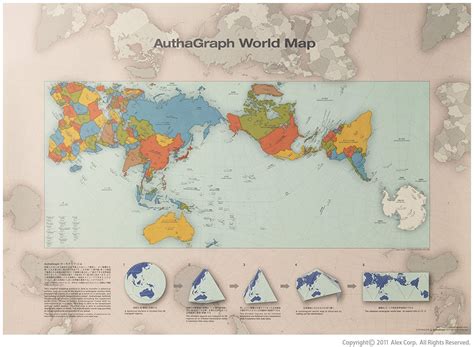 Most Accurate True Size World Map - SKY