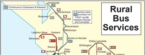 Lancaster District Bus Users' Group: BUG PUBLISHES NEW RURAL BUS MAP