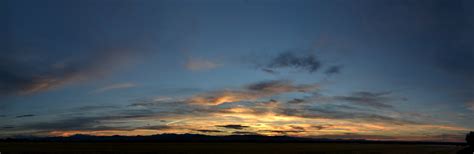 Cirrus Sunset Clouds Panoramic, 2011-07-11 - Cirrus | Colorado Cloud Pictures