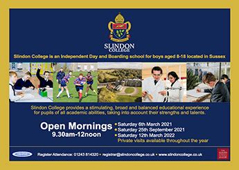 Autism Eye - Slindon College Open Morning: come and visit on 6 March 2021