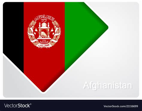 Afghanistan flag design background Royalty Free Vector Image