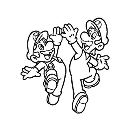 Mario And Luigi Drawing at GetDrawings | Free download