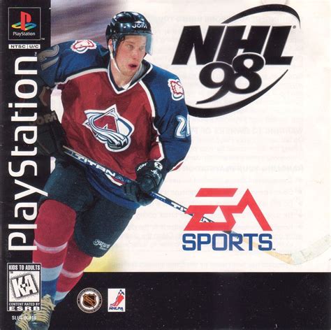 NHL 98 (1997) PlayStation box cover art - MobyGames