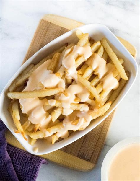 Cheese Sauce for Fries - Fox Valley Foodie