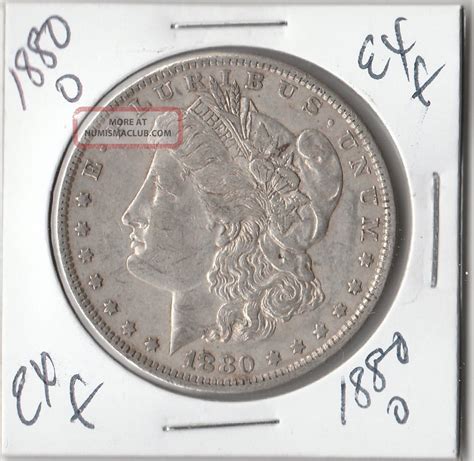 1880 O Morgan Silver Dollar Extra Fine