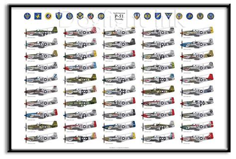 P 51 Mustang WW2 Paint Schemes