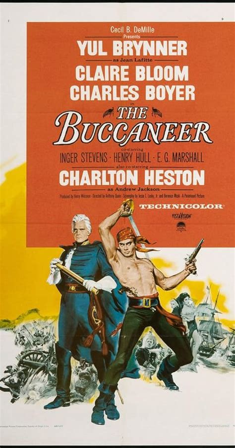 The Buccaneer (1958) - IMDb