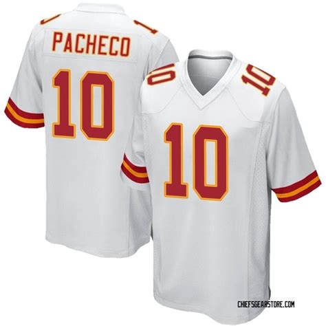 Nike Isiah Pacheco Kansas City Chiefs Game White Jersey - Youth