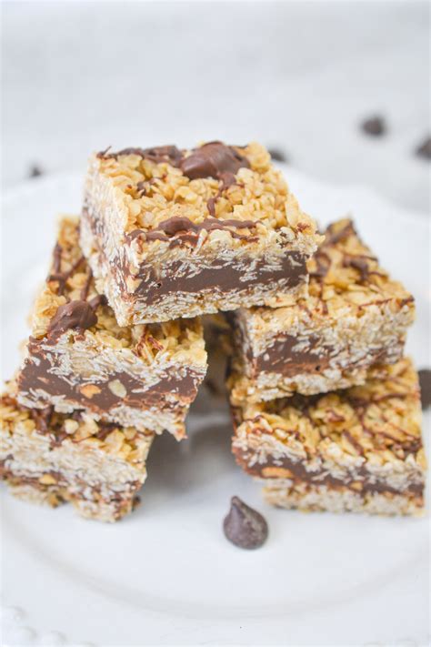 No Bake Chocolate Oat Bars | Slow Cooker Living