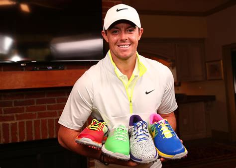 Rory McIlroy to wear colorful Nike golf shoes designed by kids impacted ...