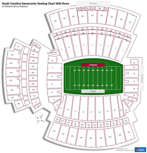 Williams Brice Stadium Seating Map | Awesome Home