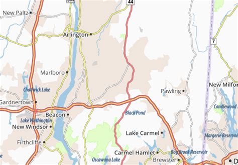 MICHELIN Hopewell Junction map - ViaMichelin