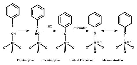 Mechanism of formation of a phenoxyl-type PFR from a substituted... | Download Scientific Diagram