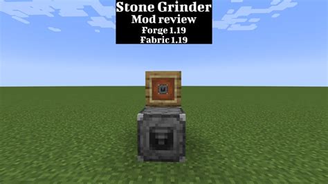 Stone Grinder | minecraft | mod review - Ko-fi ️ Where creators get support from fans through ...