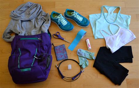 My Gym bag essentials - Treading Lightly