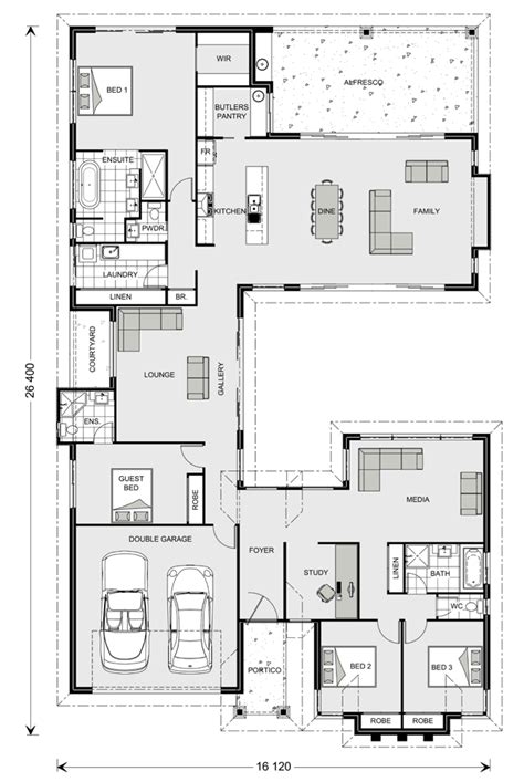 House Plans With Separate Living Quarters - House Plans