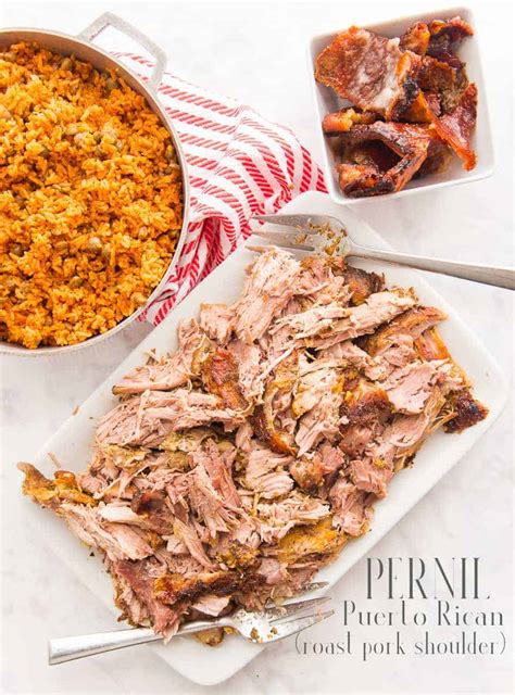 Pernil (Puerto Rican Roast Pork Shoulder with Crackling)