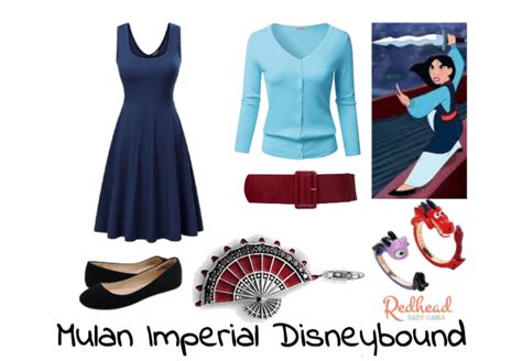 Mulan Disneybound Looks - Redhead Baby Mama | Atlanta Blogger