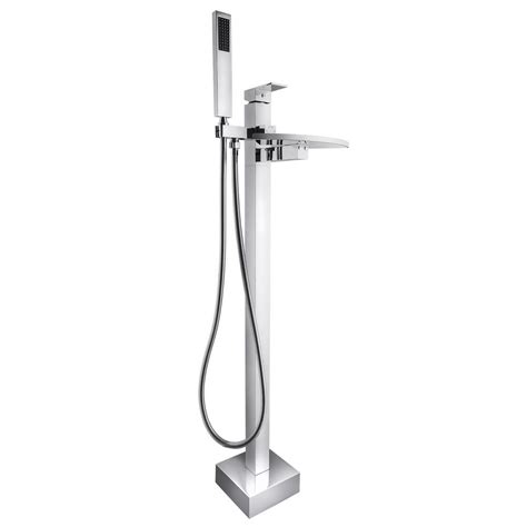 AKDY 1-Handle Freestanding Floor Mount Roman Tub Faucet Bathtub Filler ...