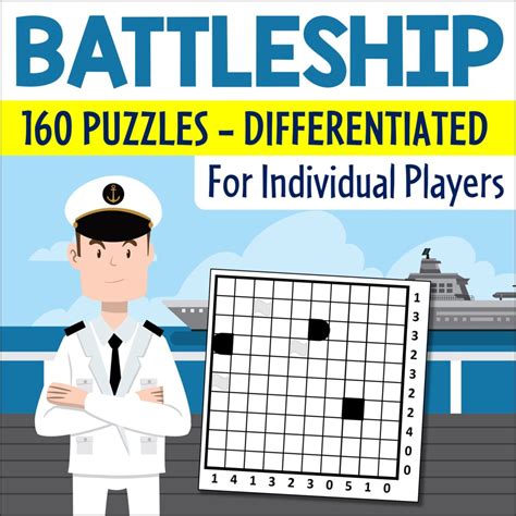 Battleship Activity Puzzle Pages - Printable Battleship Logic Game Sheets - Australian Teachers ...