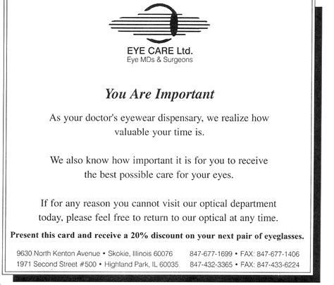 Optical and Contact Lens - Eye Care Ltd - Ophthalmologists, Eye Surgeons