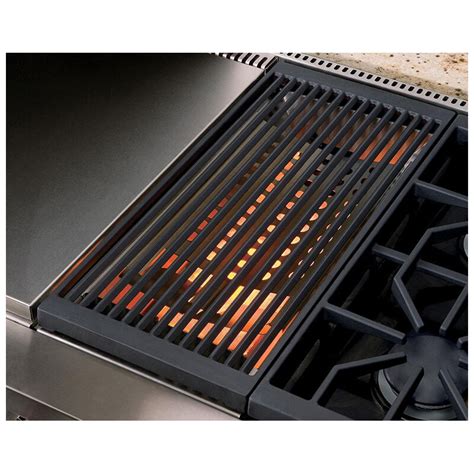 Wolf 48 in. Natural Gas Cooktop with 4 Sealed Burners, Grill & Griddle - Stainless Steel | P.C ...