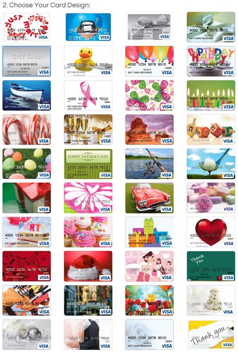 All Visa Gift Card Designs | Travel with Grant