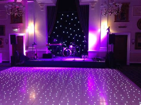 14ft x 14ft White LED Starlit Twinkle Dance Floor – Lizard Events Ltd