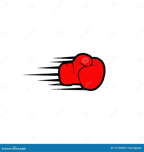 Boxing Gloves Logo Icon Design Vector Stock Vector - Illustration of martial, boxing: 177169903