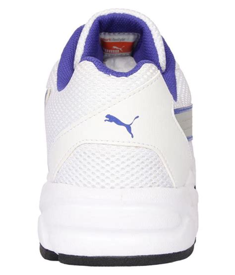 Puma MEN WHITE SHOES Strike II DP White Running Shoes - Buy Puma MEN ...