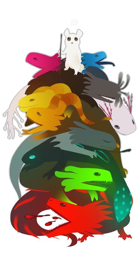 [Rainworld] LizardPile by jaclynonacloud on DeviantArt | World wallpaper, World art, Magical ...