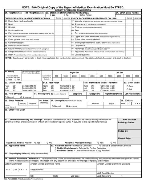 FAA Form 8500-8 - Fill Out, Sign Online and Download Printable PDF ...