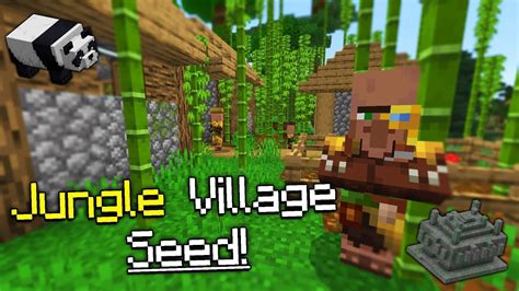 Minecraft Jungle Village Seed - Minecraft Tutorial & Guide