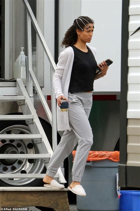 Loki star Gugu Mbatha-Raw is seen for the first time on the set of new ...