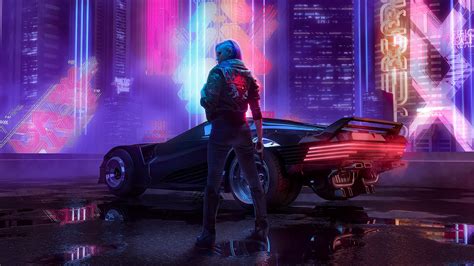 Hình nền : Cyberpunk 2077, khoa học viễn tưởng, retro science fiction, Neon, xe hơi, Video Game ...