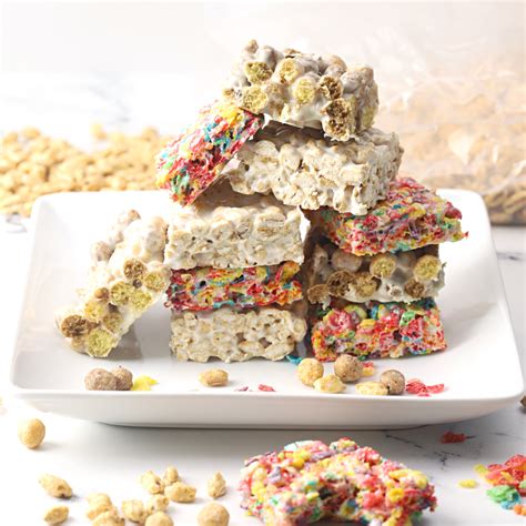 Cereal Marshmallow Treats - The Toasty Kitchen