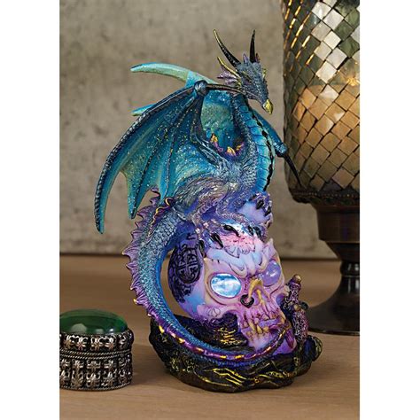 Design Toscano Dragon Assassin Illuminated Sculpture - Walmart.com ...