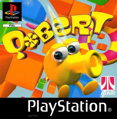 Q*bert (1999) box cover art - MobyGames