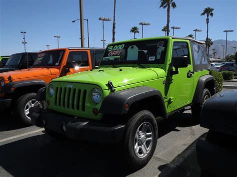 Lime green Jeep Wrangler | Jeep Wrangler Outpost