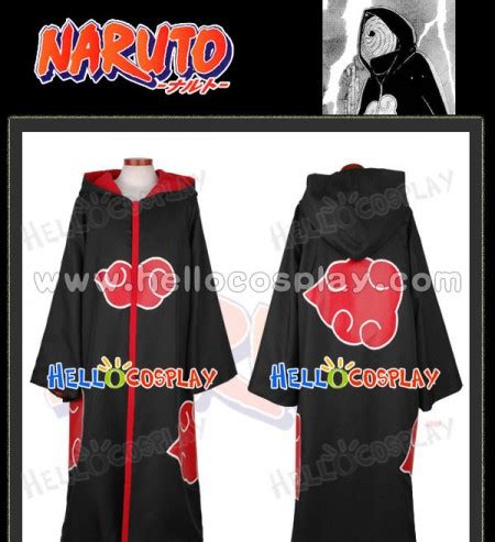 Naruto Cosplay Organization Akatsuki Madara Uchiha Cloak