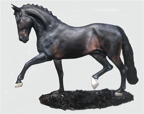 Realistic Horse Sculpture - Dressage Horse by BonnieKieferSculpts on ...