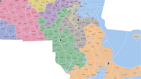 redistricting effort precincts reshaping Fourth Congressional District