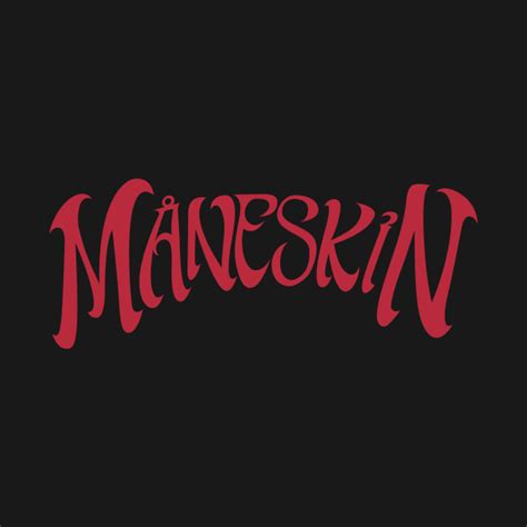 Måneskin Logo - Maneskin - Hoodie | TeePublic