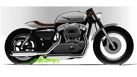 Do You Wanna Build a Cafe Racer out of Your Sportster? | Hdforums