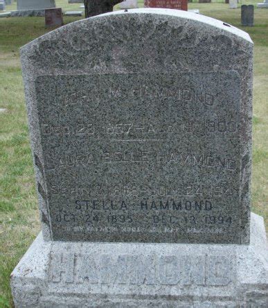 John M Hammond (1857-1900) - Find a Grave Memorial