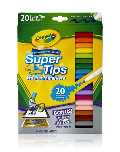 Crayola 64 Ct Washable Markers Only $8! - Become a Coupon Queen in 2020 | Washable markers ...