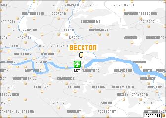 Beckton (United Kingdom) map - nona.net